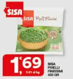 Sisa Sisa piselli finissimi offerta