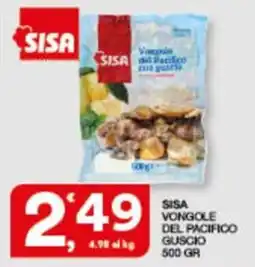 Sisa SISA vongole del pacifico guscio offerta