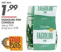 Italmark Fagiolini fini Consilia offerta