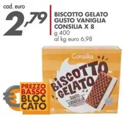 Italmark Biscotto gelato Consilia gusto vaniglia offerta