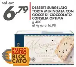 Italmark Torta meringata con gocce di cioccolato Consilia Optima offerta