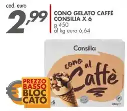 Italmark Cono gelato caffè Consilia offerta