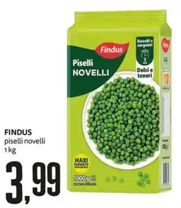 PRO7 Supermercati Findus piselli novelli offerta
