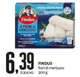 PRO7 Supermercati Findus fiori di merluzzo offerta