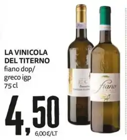 PRO7 Supermercati Fiano Dop/ Greco Igp offerta
