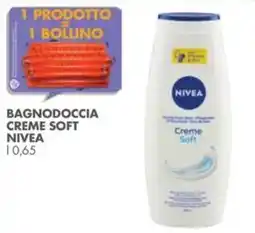 Italmark Bagnodoccia Creme Soft Nivea offerta