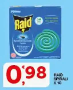 Sisa Raid spirali offerta