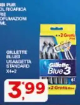 Sisa Gillette Blue 3 offerta