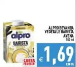 Pim Supermercati Alpro bevanda vegetale barista avena offerta