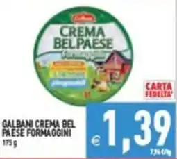 Pim Supermercati Galbani Crema Bel Paese Formaggini offerta