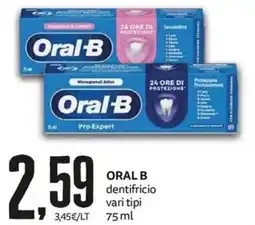 PRO7 Supermercati Oral B dentifricio offerta
