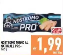 Pim Supermercati Nostromo tonno al naturale pro+ offerta