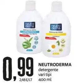 PRO7 Supermercati Neutroderma detergente offerta