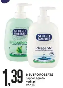 PRO7 Supermercati Neutro Roberts sapone liquido offerta