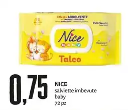 PRO7 Supermercati Nice salviette imbevute baby offerta