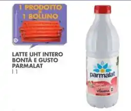 Italmark Latte UHT intero Bontà e Gusto Parmalat offerta