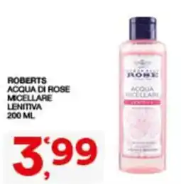 Sisa Roberts acqua di rose micellare lenitiva offerta