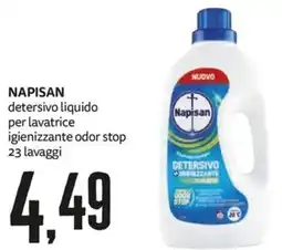 PRO7 Supermercati Napisan detergente liquido per lavatrice igienizzante odore stop offerta