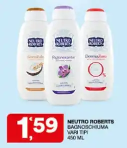 Sisa Neutro Roberts bagnoschiuma offerta