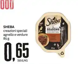 PRO7 Supermercati Sheba creazioni speciali agnello e verdure offerta