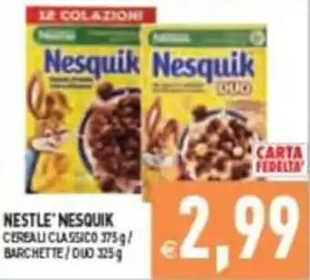 Pim Supermercati Nestlé Nesquik Cereali Classico offerta