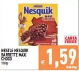 Pim Supermercati Nestlé Nesquik barrette maxi choco offerta