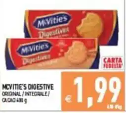 Pim Supermercati McVitie's Digestive offerta