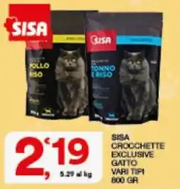 Sisa Sisa crocchette exclusive gatto offerta