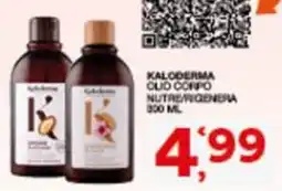 Sisa Kaloderma olio corpo nutri-regenera offerta