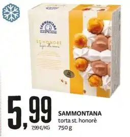 PRO7 Supermercati Sammontana torta st. honorè offerta