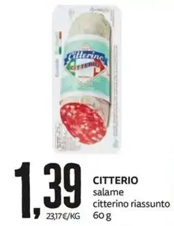 PRO7 Supermercati Citterio salame citterino riassunto offerta