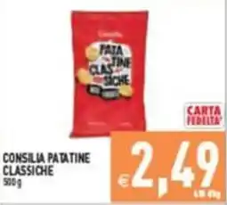 Pim Supermercati Consilia patatine classiche offerta