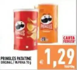 Pim Supermercati Pringles patatine original offerta