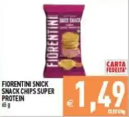 Pim Supermercati Fiorentini snack chips super protein offerta