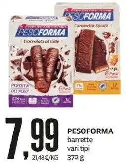 PRO7 Supermercati Pesoforma barrette offerta