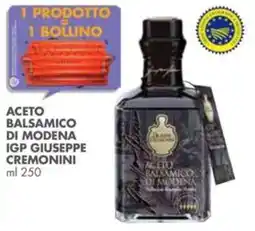 Italmark Aceto balsamico di Modena IGP Giuseppe Cremonini offerta