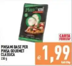 Pim Supermercati Pinsami base per pinsa gourmet classica offerta