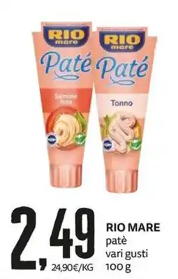 PRO7 Supermercati Rio Mare patè offerta