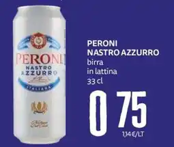 PRO7 Supermercati Peroni Nastro Azzurro birra offerta