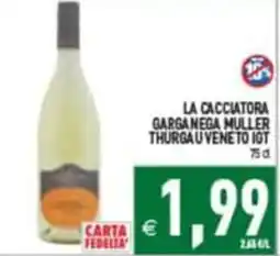 Pim Supermercati La Cacciatore Garganega Muller offerta