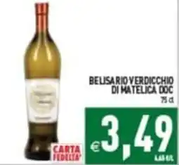 Pim Supermercati Belisario Verdicchio di Matelica Doc offerta