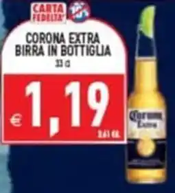 Pim Supermercati Corona Extra birra in bottiglia offerta
