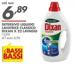 Italmark Detersivo liquido lavatrice classico Dixan offerta