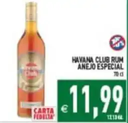Pim Supermercati Havana Club Rum Añejo Especial offerta