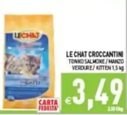 Pim Supermercati Le Chat croccantini offerta