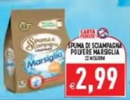 Pim Supermercati Spuma di sciampagna polvere Marsiglia offerta