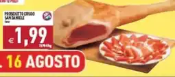 Pim Supermercati Prosciutto crudo San Daniele offerta