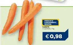 Esselunga Carote offerta
