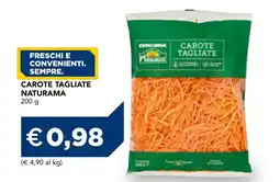 Esselunga Carote tagliate naturama offerta