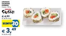 Esselunga Esselunga Sushi Uramaki Salmone Iceberg offerta